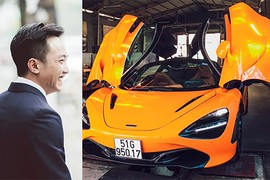 Siêu xe McLaren 720S hơn 18 tỷ của Cường Đô la ra biển trắng?