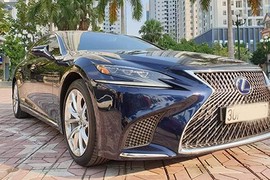 Xe sang Lexus LS500h hơn 6 tỷ đồng lên sàn xe cũ Hà Nội