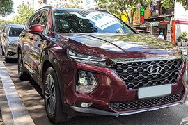 Hyundai SantaFe 2019 máy dầu chạy chán, bán đắt hơn xe mới