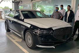 "Đập thùng" xe sang Genesis G90 hơn 3,5 tỷ đồng tại Việt Nam