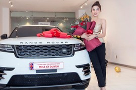 Hoa hậu Kỳ Duyên tậu Range Rover Velar hơn 5 tỷ đồng