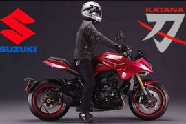 Suzuki ra mắt "kiếm Nhật" Katana đặc biệt, từ 356 triệu đồng