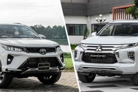 Lựa chọn Mitsubishi Pajero Sport hay Fortuner Legender bản 1 cầu?