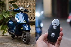 Vespa GTS 2023 hơn 158 triệu "bốc hơi chỉ 1 nốt nhạc nhờ"... khoá thông minh