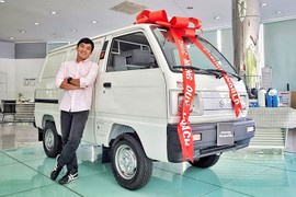 "Soi" chiến mã Suzuki đồng hành cùng phượt thủ Trần Đặng Đăng Khoa