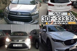 Biển số ôtô đẹp tăng nhiệt mạnh, xe giá rẻ "biển VIP" lên ngôi