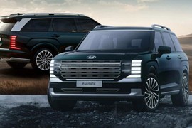 Hyundai Palisade hybrid 2025 chạy 100 km "uống" chỉ 6,45 lít xăng