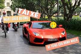 Cụ ông 70 tuổi lái siêu xe Lamborghini bất tỉnh trên phố Sài Gòn