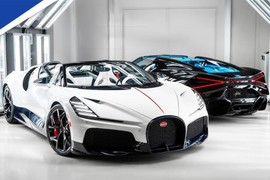 Cặp Bugatti W16 Mistral hơn 250 tỷ đồng đầu tiên đã có chủ nhân