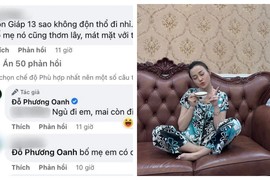 Phương Oanh bị mắng là "con giáp 13", nữ diễn viên đáp trả 