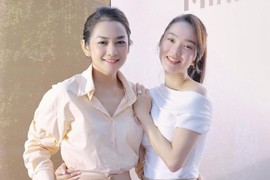 Minh Hằng có cô em dâu xinh đẹp không kém