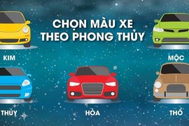 Cách chọn màu xe ô tô theo phong thủy, màu nào hợp với bạn?