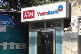 Bắt hụt băng trộm phá trụ ATM Vietinbank