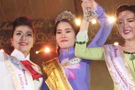 Nữ sinh viên 19 tuổi đăng quang Hoa khôi ĐBSCL 2015