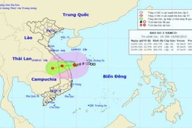 Bão số 3 đang hoành hành Đà Nẵng, Quảng Ngãi