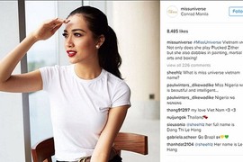 Á Hậu Lệ Hằng bất ngờ lọt top 20 bình chọn Miss Universe 2016