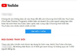 Cộng đồng YouTube Việt lao đao khi luật mới được ban hành