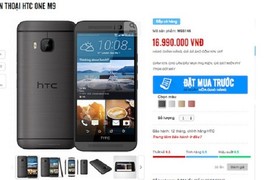 HTC One M9 cho đặt trước tại VN, giá 17 triệu đồng