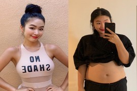 Nhờ giảm 20 kg, nàng béo xứ Hàn thành hot girl nổi tiếng MXH 