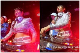 DJ Trang Moon lộ nhan sắc lạ đến khó tin tại King Of Rap