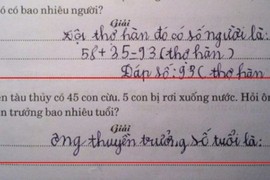 Bài toán để con vật đoán tuổi người, IQ vô cực cũng bó tay