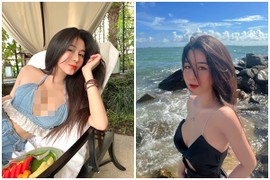 Diện bikini “mặc như không”, hot girl Sài thành khiến netizen “nóng mắt“