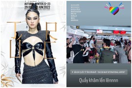 Lê Bống tham dự Thailand Fashion Week 2022, netizen kịch liệt phản đối