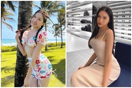 Nữ MC “chân dài nhất Việt Nam” khoe ảnh bikini vô cùng táo bạo