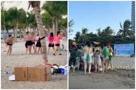 Trò chơi team building phản cảm, netizen nhìn “đỏ mặt“