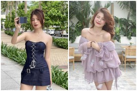 Bạn gái cựu cầu thủ U23 Việt Nam khoe dáng đẹp chuẩn búp bê