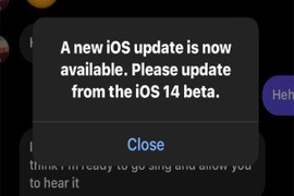 iOS 14 beta tiếp tục xuất hiện lỗi thông báo cập nhật giả