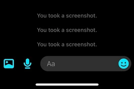 Giải mã tính năng thông báo khi chụp màn hình trên Messenger