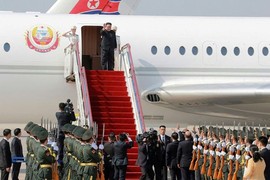 Chuyên cơ của chủ tịch Kim Jong-un từng bay thử tới Hà Nội