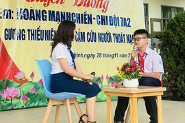 Chủ tịch nước gửi thư khen học sinh lớp 7 cứu người gặp nạn