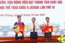 Hải Phòng: Thưởng hơn 300 triệu cho HLV, VĐV xuất sắc tại ASIAD 19