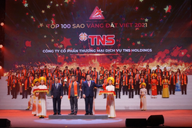 TNS Holdings được vinh danh top 100 sao vàng Đất Việt 2021