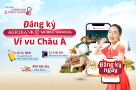 Đăng ký Agribank E-Mobile Banking: Cơ hội sở hữu iPhone 14 Pro Max và chuyến du lịch Châu Á miễn phí