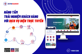 Nâng tầm trải nghiệm khách hàng với dịch vụ điện trực tuyến của EVNHANOI