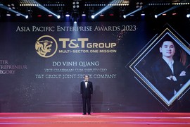 Phó Chủ tịch T&T Group Đỗ Vinh Quang nhận giải  Doanh nhân xuất sắc Châu Á 2023