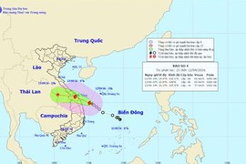 Tin mới nhất cơn bão số 4 sắp đổ bộ Đà Nẵng - Quảng Ngãi