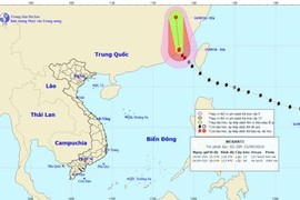 Siêu bão Meranti giật cấp 17 đổ bộ vào Trung Quốc