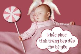 Những mẹo hay khắc phục tình trạng bẹp đầu, méo đầu cho bé yêu