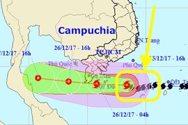 Giải mã “cú ôm cua” ngoạn mục rồi giảm tốc của bão số 16