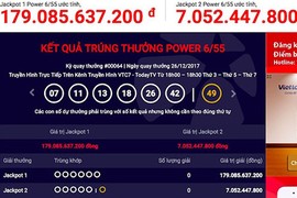 18 người vừa hụt jackpot 179 tỉ của Vietlott trong gang tấc