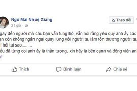 Bạn trai bị fans quay lưng, người yêu Xuân Trường lên tiếng