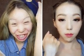 Video: "Ngả mũ bái phục" trước sức mạnh biến hình nghệ thuật make-up