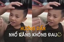 Video: Bố hướng dẫn cách nhổ răng không đau khiến cộng đồng cười ngất