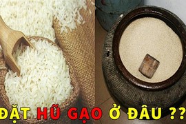 Vị trí đại kỵ đặt hũ gạo khiến gia đình ngày càng tàn lụi