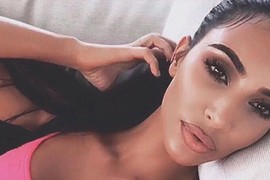 Kim Kardashian gây tranh cãi khi tiết lộ không tẩy trang trước khi ngủ