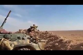 Video đặc nhiệm Nga dội bão lửa diệt khủng bố IS ở Syria